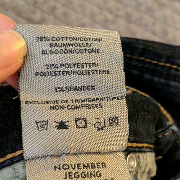 Silver November Jeggings, sz W27/L29 - Picture 6 of 8